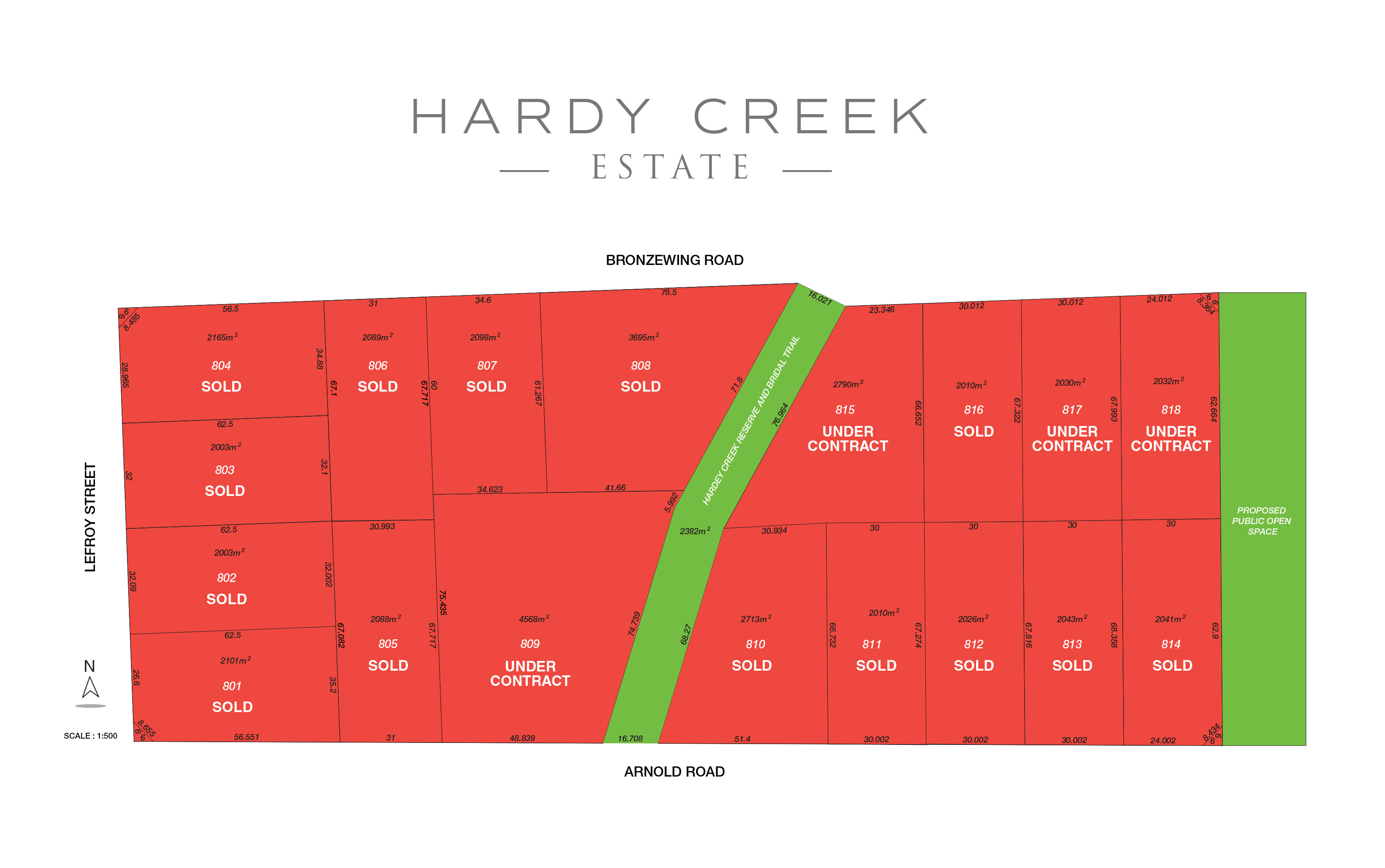 [Land for Sale] Hardey Creek Estate, Serpentine OpenLot
